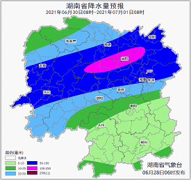 湖南暴雨预警发布情况_长沙天气预报_湖南近期天气情况