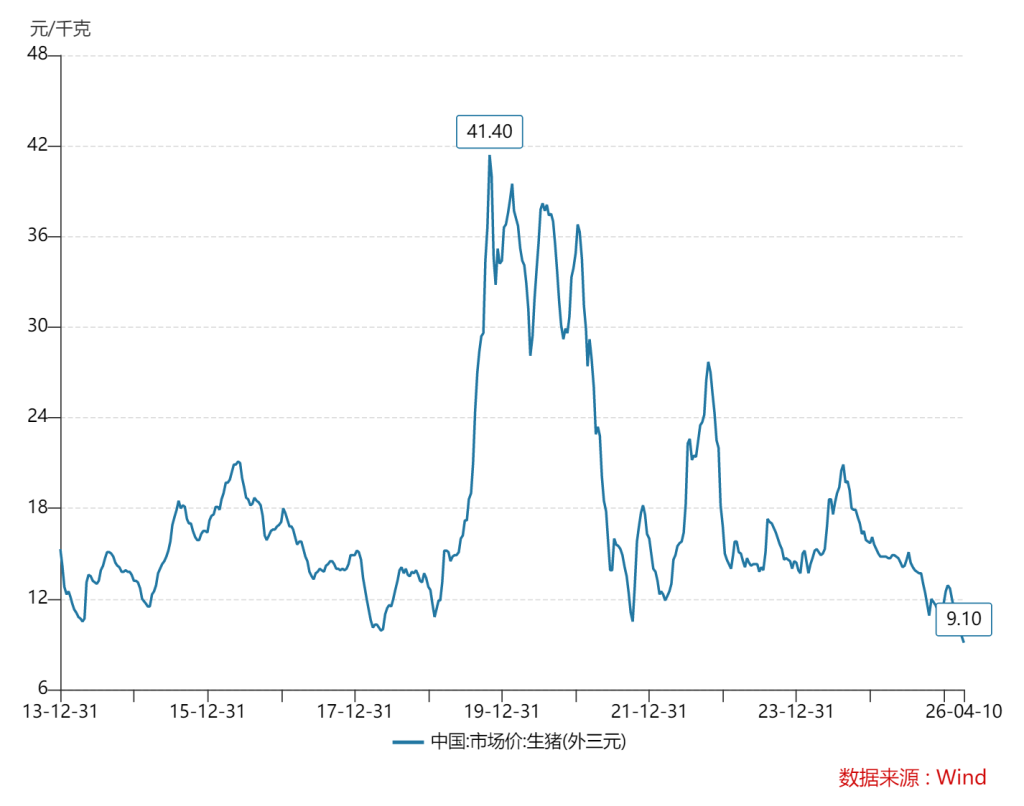 价格周报｜猪价继续探底，机构称当前养殖端加速去化仍需时间推进